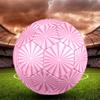 1pc Pink Retro Background Size 5 Soccer Ball - High-End Collectible Football, High-Quality, Suitable for Indoor And Outdoor Training And Competition.