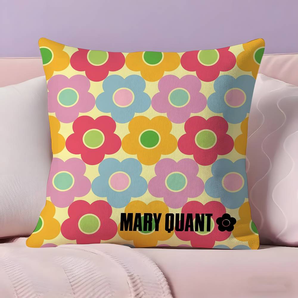 

Fashion M-Mary-Q-Quant Pillow Case Ultra Soft Skin Friendly Fabric Cloud Like Comfort & Concealed Zipper 30cmx30cm