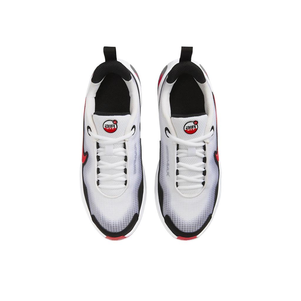 Nike Air Max Nova GS White Black Red Kids Sneakers University-Red FN4446-100