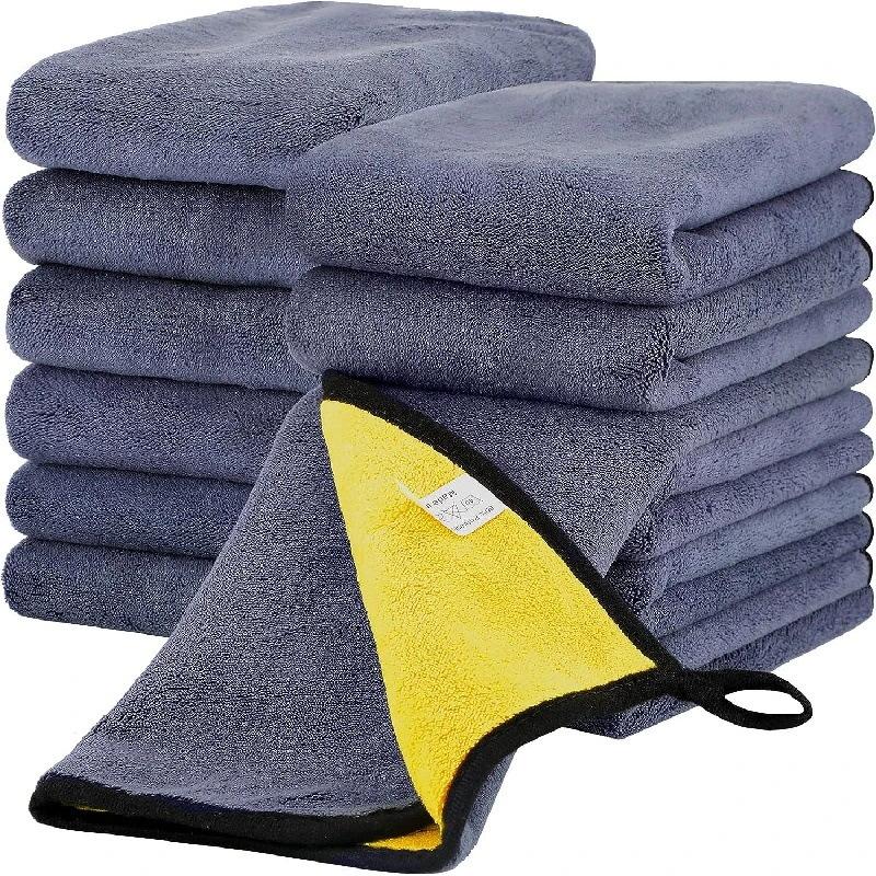 Wholesale Thickened Microfiber Cleaning Towel Quick-Dry Car Wiping Cloth Pet and Kitchen Towel 30 cm x 30 cm&30cm * 30cm