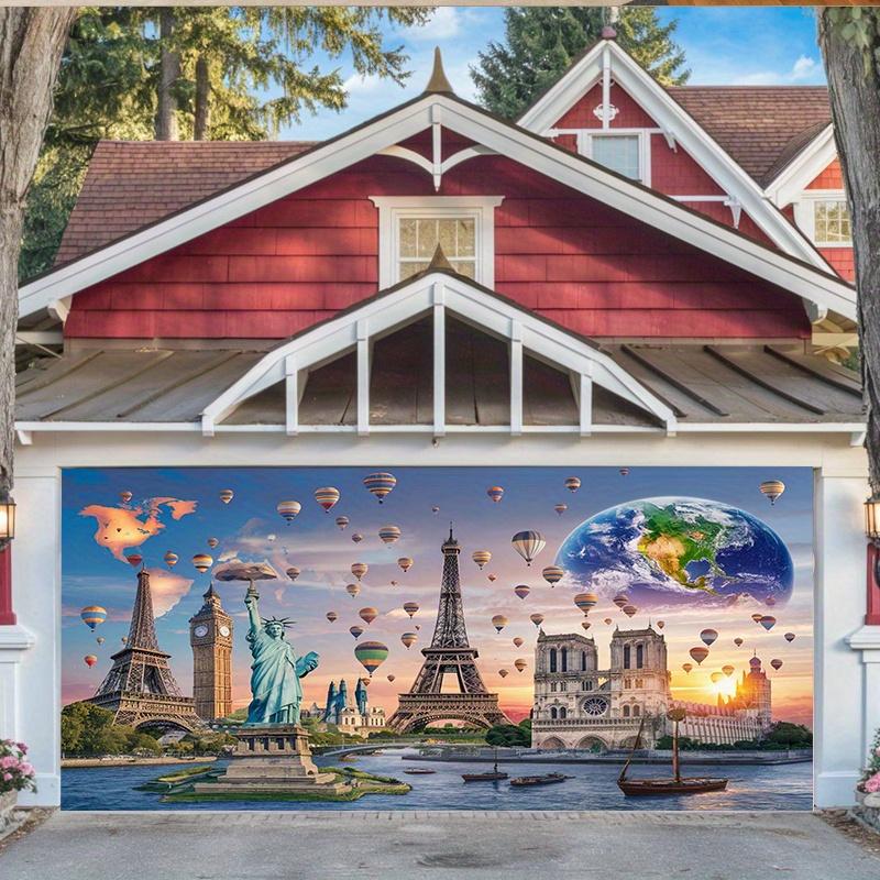 1 item  global travel photo background world map decorative background photo prop  polyester banner decoration  home decoration