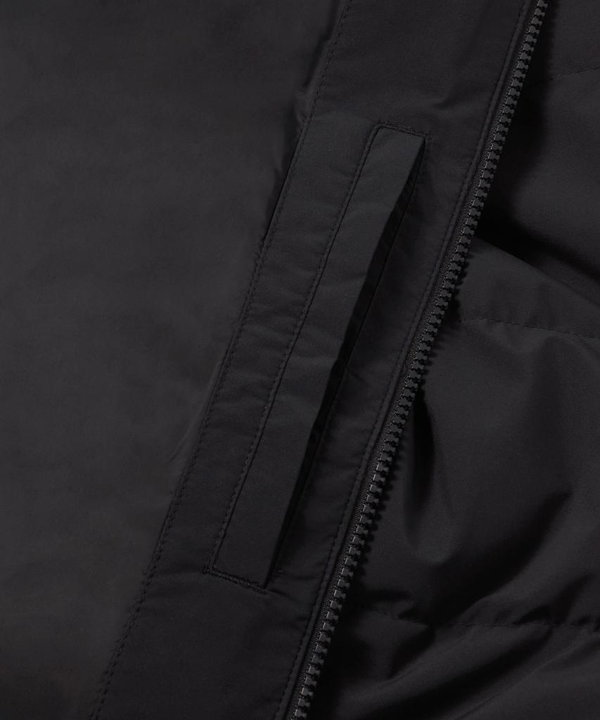 Musinsa Standard Daily Puffer Collarless Padded Jacket [Black]