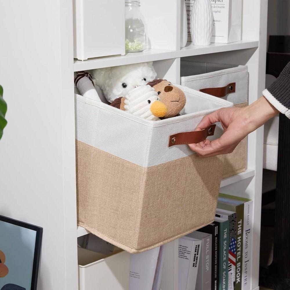 Side Handles Clothes Storage Bin Large Capacity Toys Sorting Box  Clothes