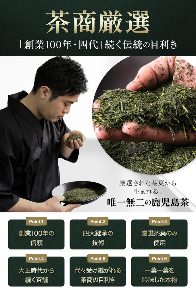 Refreshing Sweetness and Elegant Sencha Special 100g x 1 Kagoshima Japanese Green Lightly Premium Made in Japan Aroma First-Pick (Kirishima)
