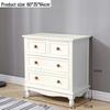 American Solid Wood Five-Drawer Chest - Living Room/Bedroom Storage Cabinet