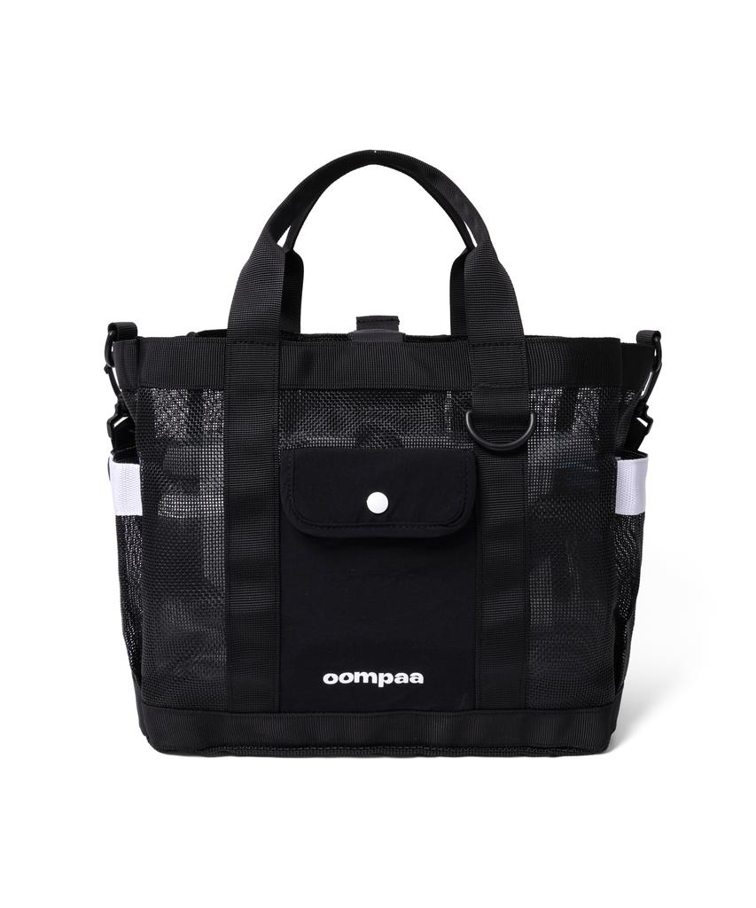 Umpa Mesh Big Pom Pom Bag 3.0 Black