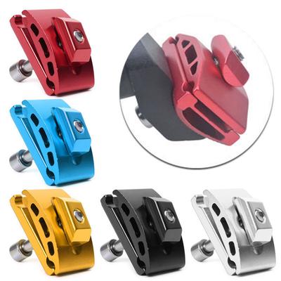 Bike Seat Tube Clamp, Quick Release Screw Type Seat Post Clip, Practical Cycling Spare Parts, Universal Fixing Clamp for Road Bike and Mountain Bike