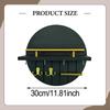 Key Holder Wall Mount Shelf Mail Organizer Tray Hooks for Bathroom Office