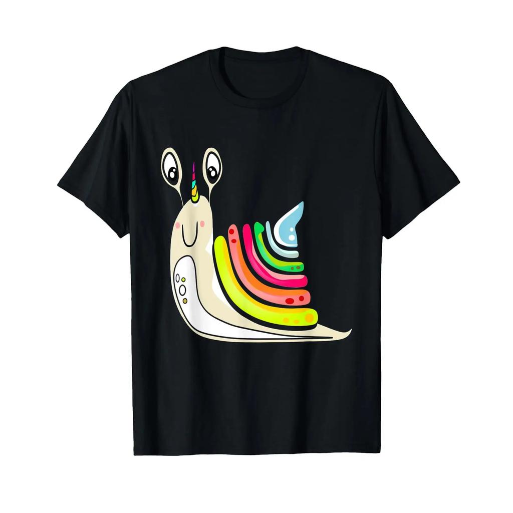 Snail T Shirt Funny Wilma Vintage Washed Unisex Designer Clothes Stretched Versatile Comfortable Casual Breathable Homme