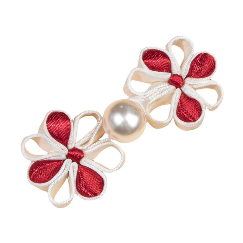 Satins Fabric Butterfly Knot Button Ideal For Wedding Dress And Clothing Embellishment