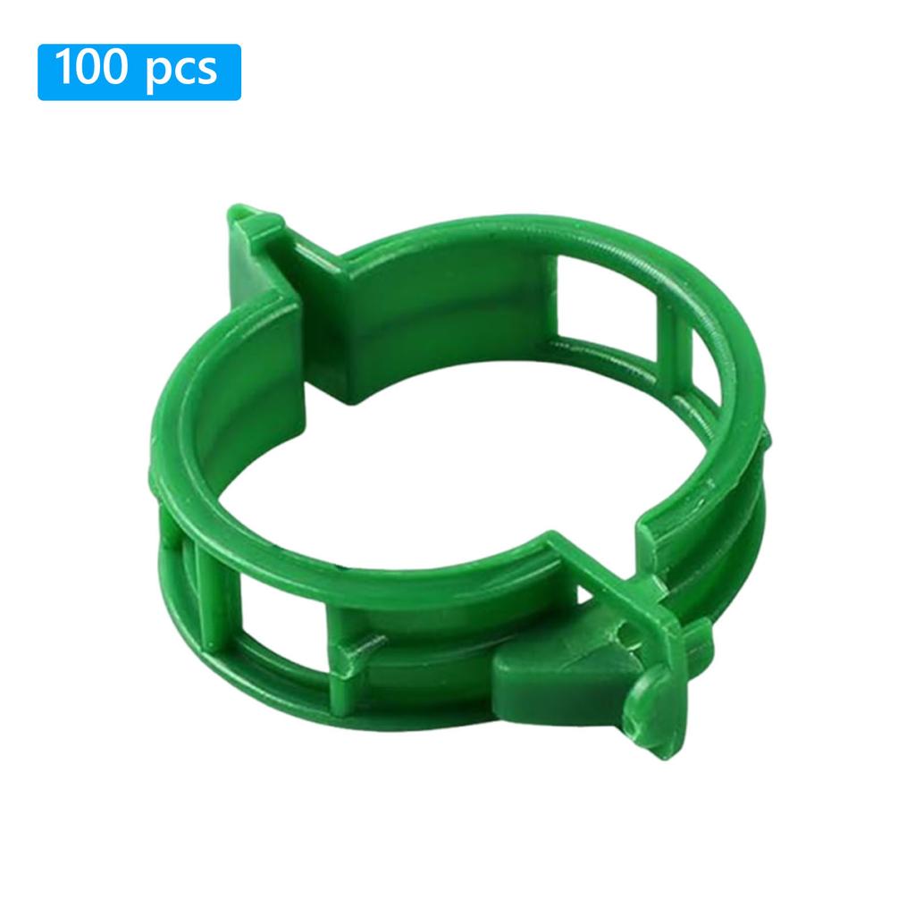 Secured Plastic Plant Clip for Securing Plastic Tomato Clips Reusable Easy To Use for Climbing Plants Grape Vegetable Stems