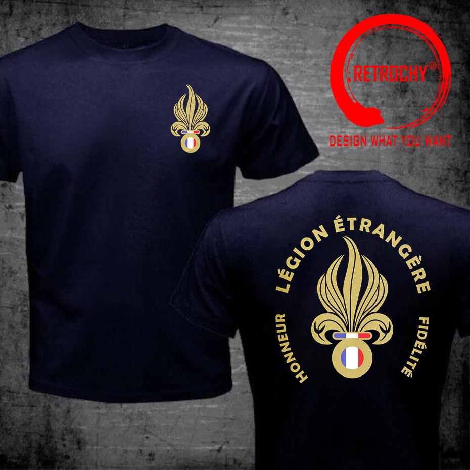 Legion Etrangere French Foreign RegiUnisext Granate Logo Printed TShirt Summer Cotton Short Sleeve ONeck Unisexs T Shirt New S6XL