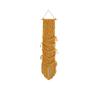 Handwoven Macrame Hat Rack Bohemian Style with Tassel Wall Hanging Cap Holder Wall-Mounted Handmade Cap Hanger Wall Mounted