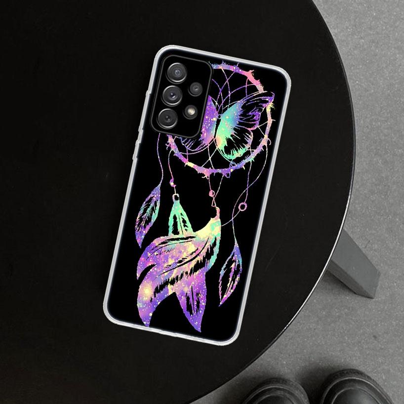 Dream Catcher Watercolor Phone Case for Samsung Galaxy A17 A16 A26 A36 A56 A57 A37 A15 A25 A35 A55 A14 A24 A34 A54 A13 A23 A33 A