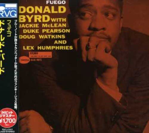 

CD DONALD BYRD - Fuego TOCJ7017 Blue Note 2007 Япония Джаз Б/у
