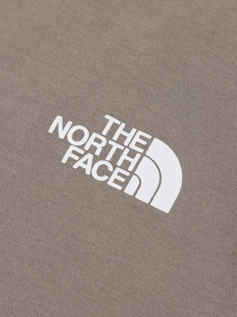 The North Face Short Sleeve ES Climbing Logo Size 150 T-Shirt, S/S Tee, Mushroom,