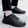 Large Size Chef Shoes Waterproof Kitchen Shoes Leather Surface Sports Casual Shoes Restaurant Shoes