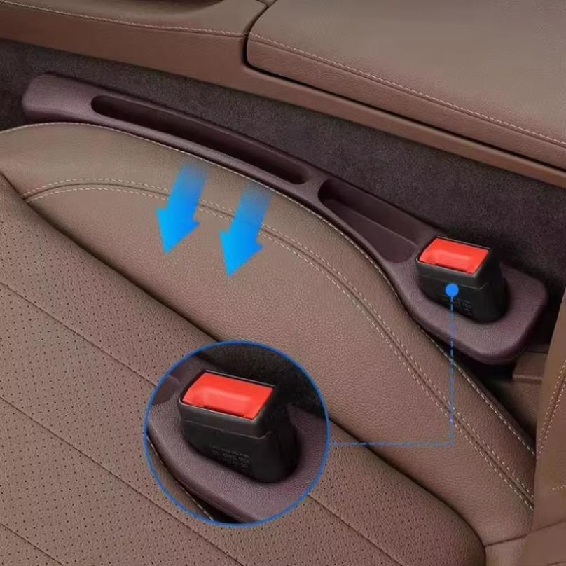 2PCS Leak-proof Strips For Car Seat Seam Storage Boxes  Phone Holder Seat Crevice Storage Box Car Interior Storage Accessories
