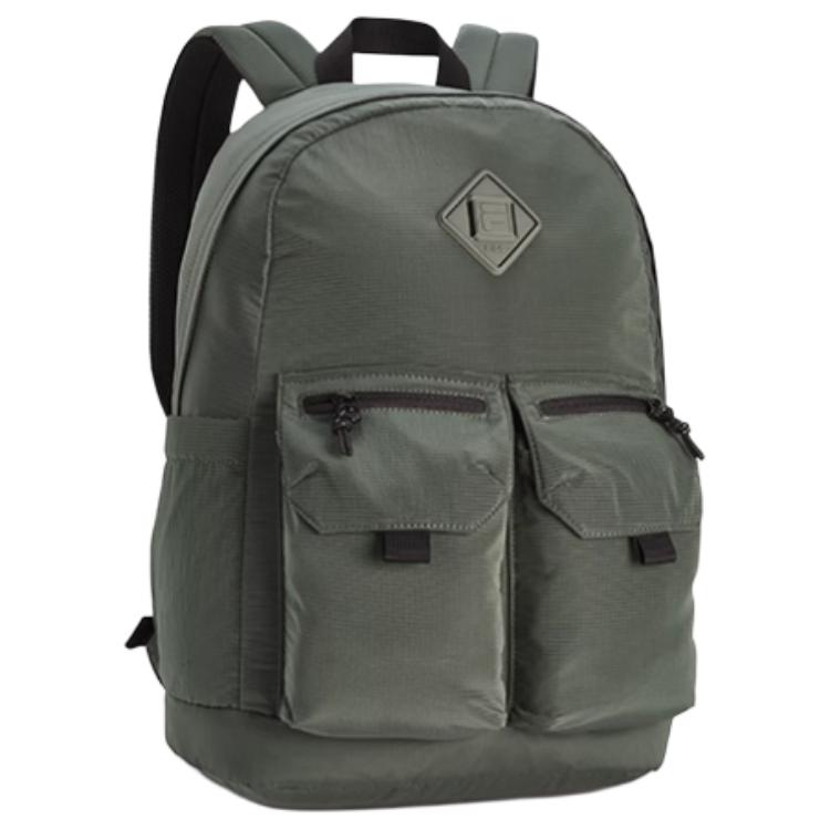 New FILA Fabric Backpack Extra Small Men's Crab Shell Gray F13M439103FCC