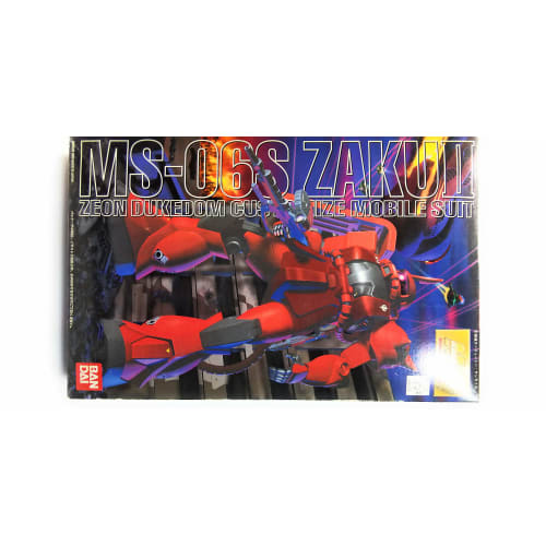 

MG 1/100 MS-06S Char Aznable s Zaku II (Mobile Suit Gundam)