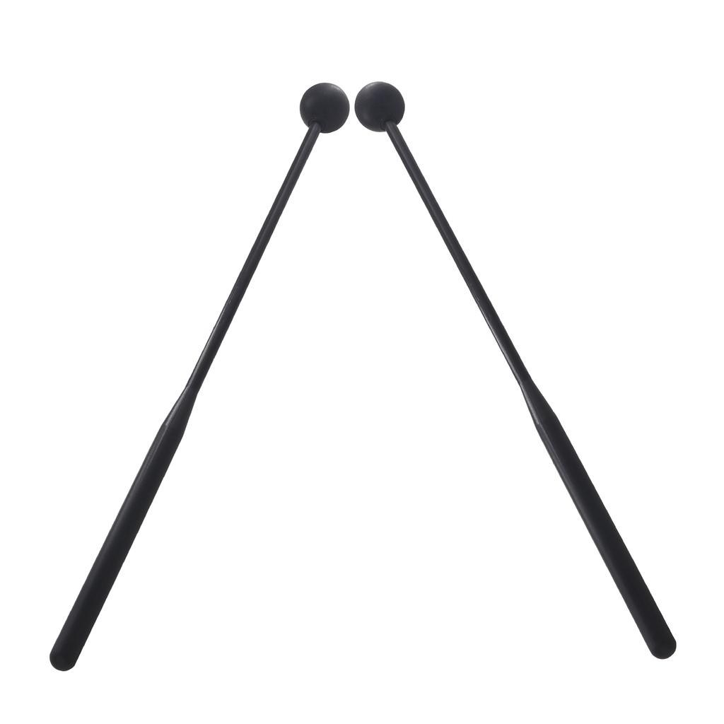 1 Pair Marimba Mallets Rubber Ball Mallet Smooth Plastic Handle Percussion Set for Beginner Percussion Marimba Playing