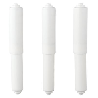 Plastic Toilet Paper Holder Roller White Spindle Replacement Rod  Toilet