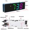 ESP8266 IoT Colorful WiFi Clock Kit Intelligent Electronic Clock DIY Welding Practice Parts Set Automatic Time