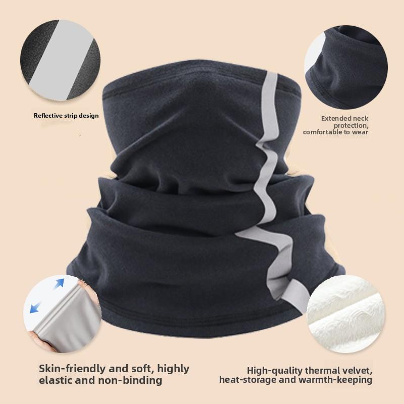 Durable And Safe Winter Motorcycle Face Warm Mask Balaclava Windproof For Men Women Cycling Outdoor Ski Fishing Sports Neck Gaiter Scarf