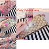 Luxury Luster Mesh Water Drill Diamond Crystal Hard Phone Case For Iphone 5 6 7 Plus