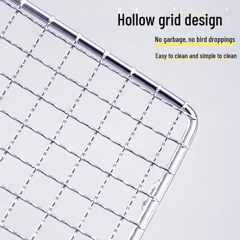 Platforma na hračky pro ptáky z nerezové oceli - Design tygří kůže a černého fénixe pro ptačí klece