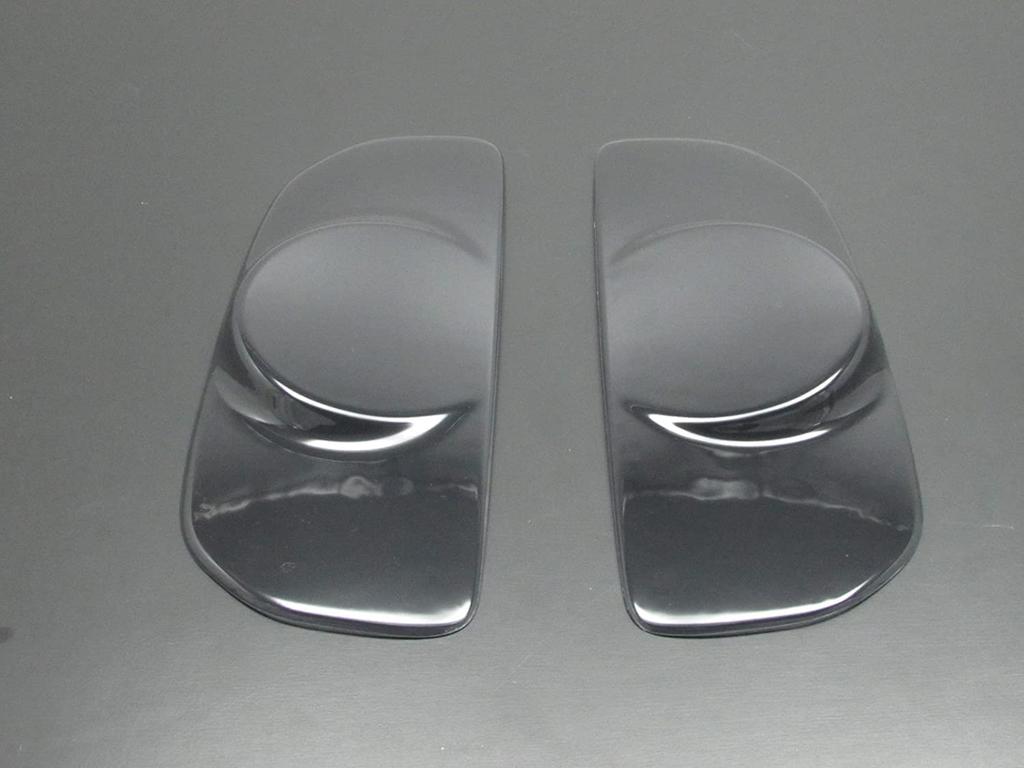 BRIGHTZ Smoked Tail Light Covers for Honda Hustler Fits MR 41 models MR31S/MR41S (SMO-REA-101) - MR31, MR41, R31, R41, 31,