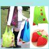 Eco Storage Handbag Strawberry Foldable Shopping Bags In Vibrant Colors For Everyday Use