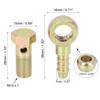uxcell Banjo Hose 10mm Barb Bolt Fittings Banjo Bolt Washer