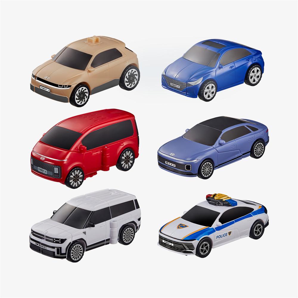 [young toys] Mini Tobot Great Six Transforming Robot Action Figure