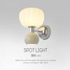 Cream Style Pumpkin Wall Lamps Bedroom Bedside Lamp Simple Aisle Background Wall Interior Decoration Lighting Atmosphere Lamp