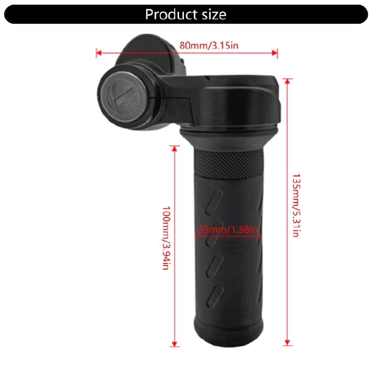 Electric Bike Twist Throttle Grip Replacement Electric Bicycles Scooter Acceleration Handle Twist Accelerators Enduring
