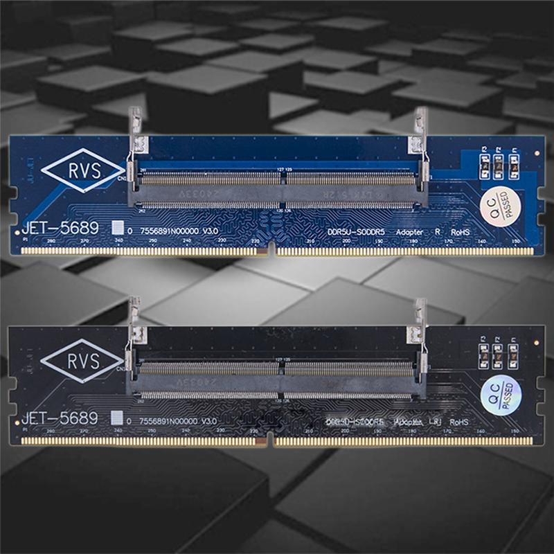 DDR5 Adapter Card Laptop To Desktop Memory Adapter Card 1.1V U-DIMM Adapter Card With Overcurrent Protection Design-Y18A