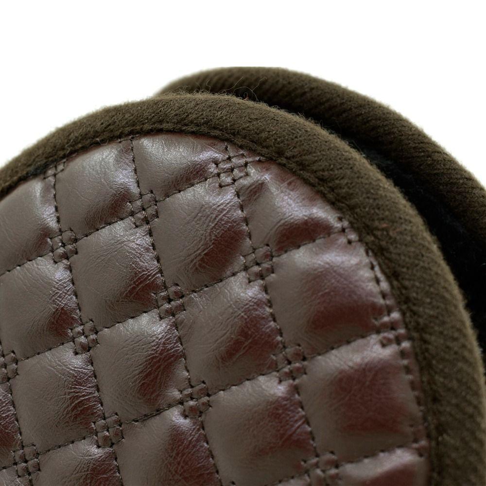 Keep Warmer Plaid Pure Color Blank Winter Ear Cover Plush Earmuffs Men Ear Cover Women Earmuffs