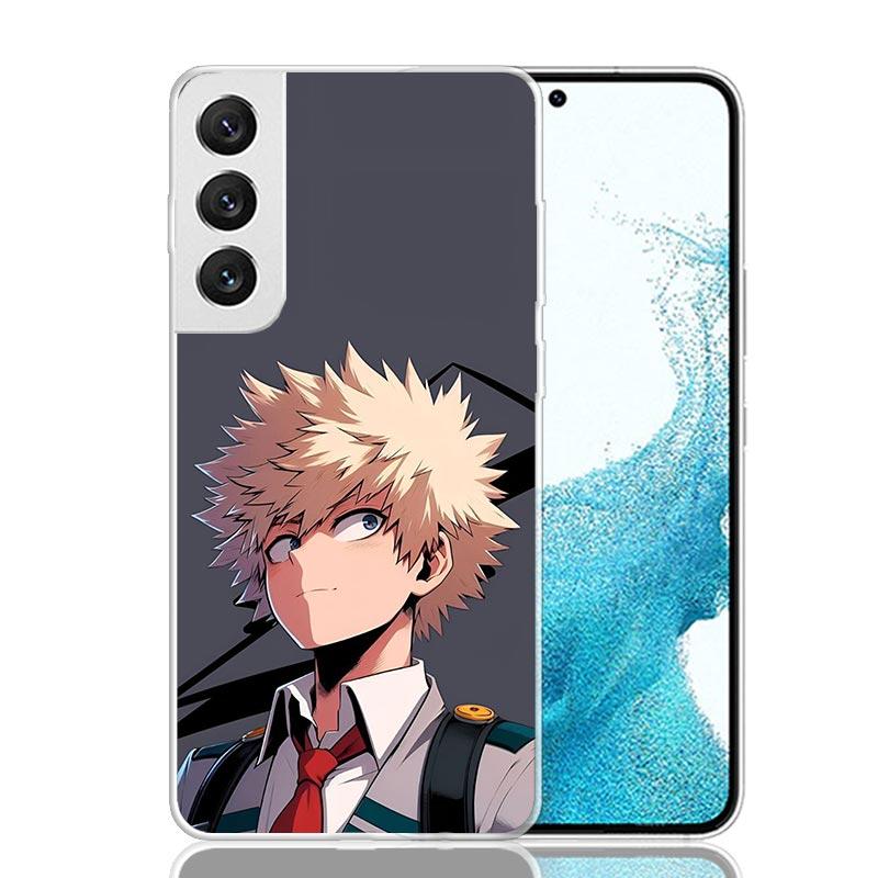 Bakugou Katsuki MHA My Hero Phone Case For Samsung Galaxy S26 S25 Edge S24 S23 FE S22 Ultra S21 Plus S20 + Fundas Cover Coque Ga