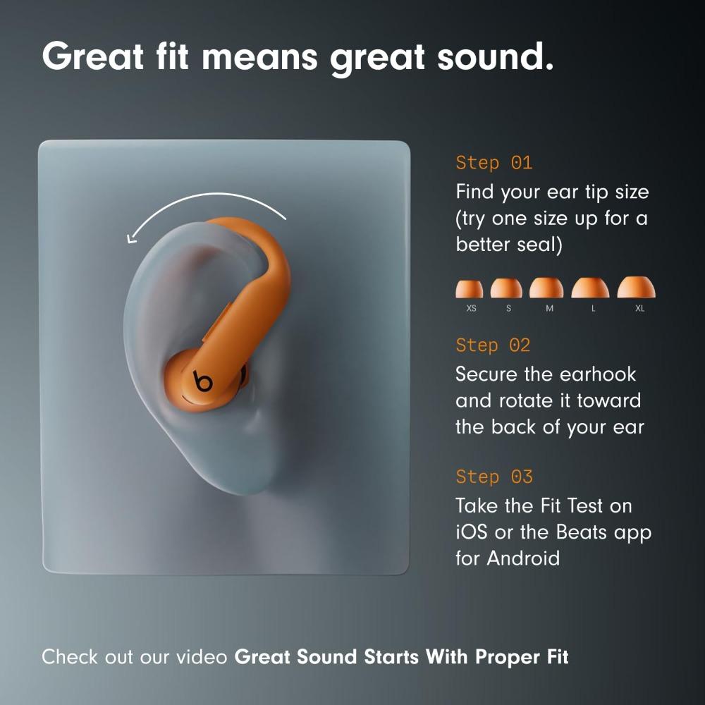 Beats Powerbeats Pro 2 - Wireless Noise Cancelling Workout Earbuds , Up To 45-Hour Battery with Charging Case, Sweat & Water Resistant.