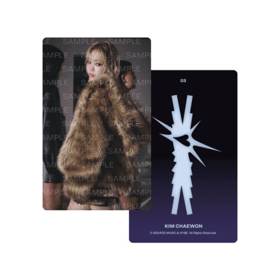 LE SSERAFIM 4th Mini Album CRAZY Mini Photo Card