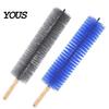 Energy Efficient Dust Brush Fan Cleaning Brush, Reusable Collector, Non-Detachable Bendable Design, Cobweb Remover Multifunctional Removal for Blinds