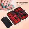 8pcs Stainless Steel Eyebrow Scissors Nail Clipper Acne Needle Nail File Manicure Tool Set