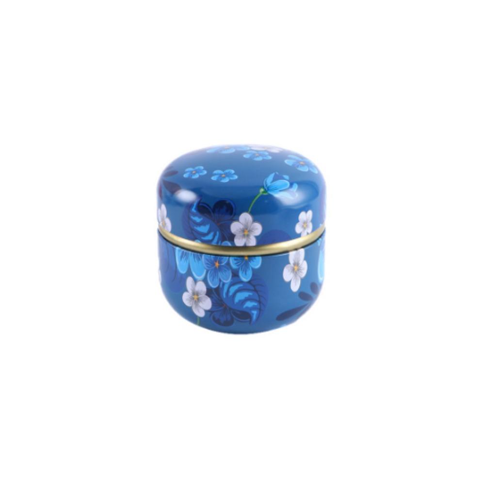 Portable Mini Snacks Candy Small Tea Cans Containers Tin Plate Canister Storage Box Packaging Box