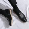 Fashion Men Luxury Leather Shoes Casual Moccasins Mens Fashion Slip-on Summer Party Wedding Loafers Men Light Comfortable Driving Flats