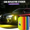4Pcs Car Door Sticker Safety Warning Reflective Mark For G80 G06 G07 G42 G14 G15 G16 F82 X1 X3 X5 X7 M1 M2 M3 M4 M5 M6 M7 YL6