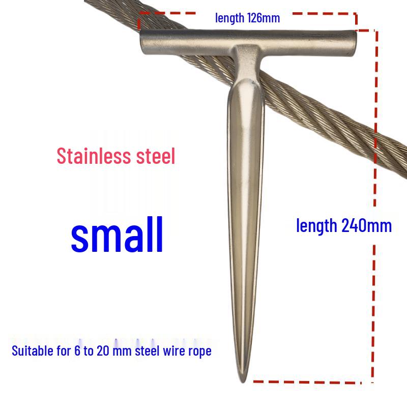 

Compact Stainless Steel Wire Rope Splicing Tool
