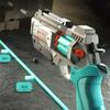 Children's Mechanical Linkage 6-round Revolver Soft Bullet Gun Can Fire Toy Gun, Boys' Outdoor Chicken Eating Pistol Model