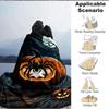 1pc Halloween Pumpkin, Spider Blanket Lightweight Flannel Blanket Throw Blanket For Sofa, Bed, Travel, Camping, Livingroom, Couch, Chair, And Bed Yy25