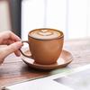 Ceramic Coffee Cup And Saucer Set, Afternoon Tea, Latte Latte Cup, High-Value Mug.